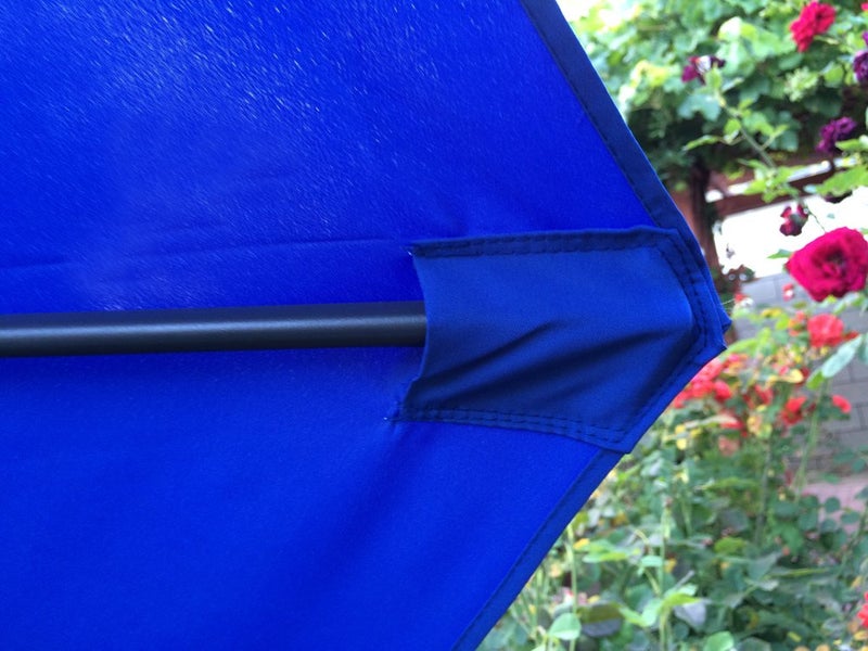 BELLRINO DECOR Replacement ROYAL BLUE STRONG & THICK Umbrella Canopy for 9ft 6 Ribs (Canopy Only) - Image 4